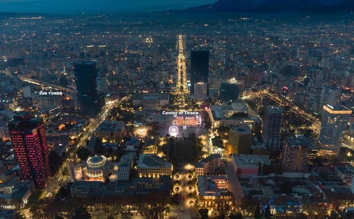 Sun Tower-Center Of Tirana Apartment ภายนอก รูปภาพ