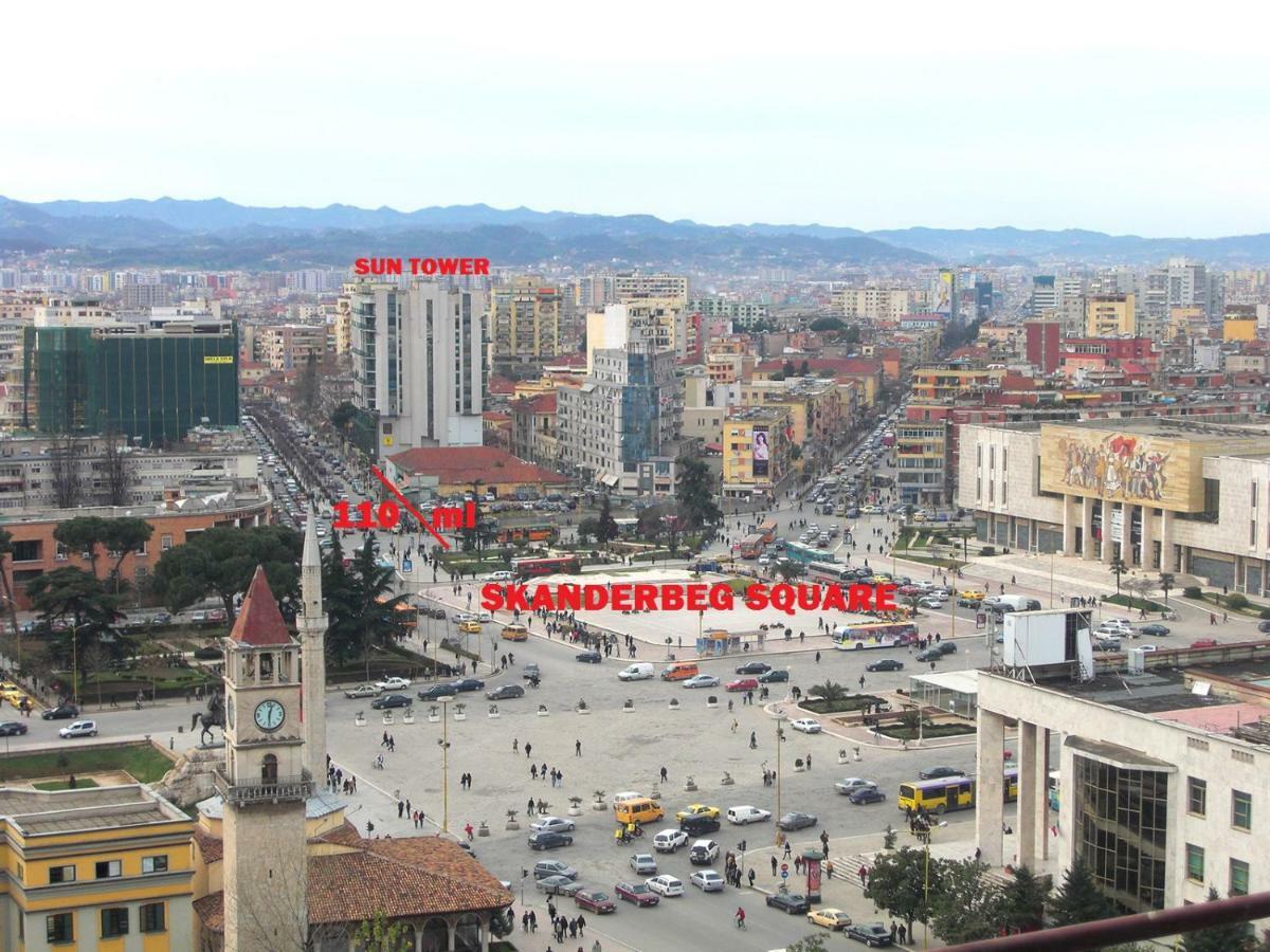 Sun Tower-Center Of Tirana Apartment ภายนอก รูปภาพ